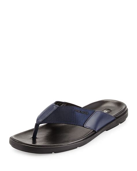 prada flip flops men|prada shoes for men online.